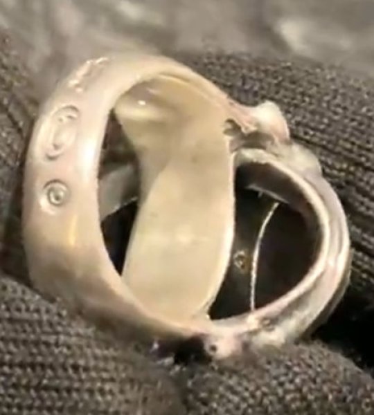 画像10: Facet Cut Blue Sapphire Zaza Ring (10)