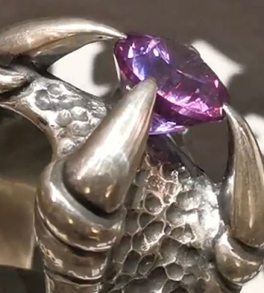 画像7: Alexandrite Medium Predator Ring (7)