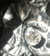 画像3: Zaza Large Devil Skull  With Diamond Eye Ring (3)