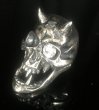 画像7: Zaza Large Devil Skull  With Diamond Eye Ring (7)