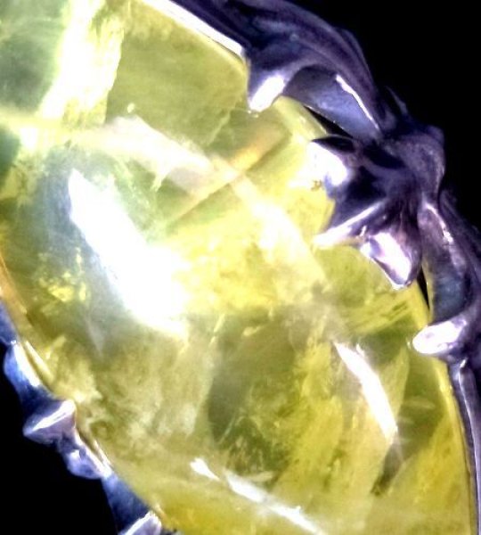 画像11: Large Lemon Quartz Zaza Ring (11)