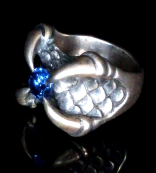 画像5: Super CZ Diamond Small Iron Claw Ring (5)