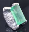 画像4: 78.50Ct Emerald Cut Fluorite Master Predator Ring (4)