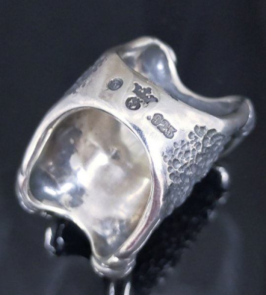 画像10: 78.50Ct Emerald Cut Fluorite Master Predator Ring (10)