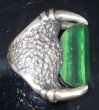 画像3: 78.50Ct Emerald Cut Fluorite Master Predator Ring (3)