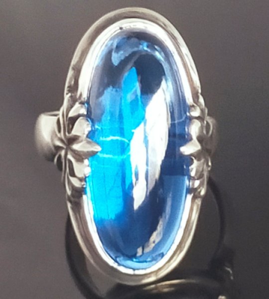 画像2: Blue Spinel Zaza Ring (2)