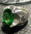 画像6: 23Ct. Green Sapphire Signet Ring (6)
