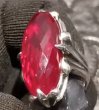 画像13: Facet Cut Ruby Zaza Ring (13)