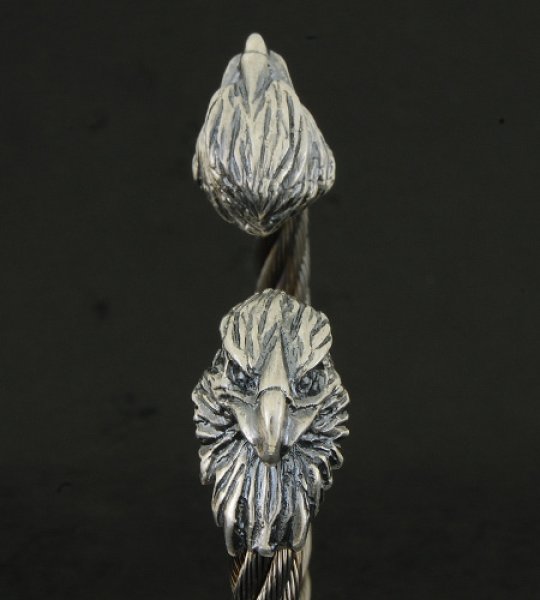 画像2: Eagle Cable Wire Bangle (2)