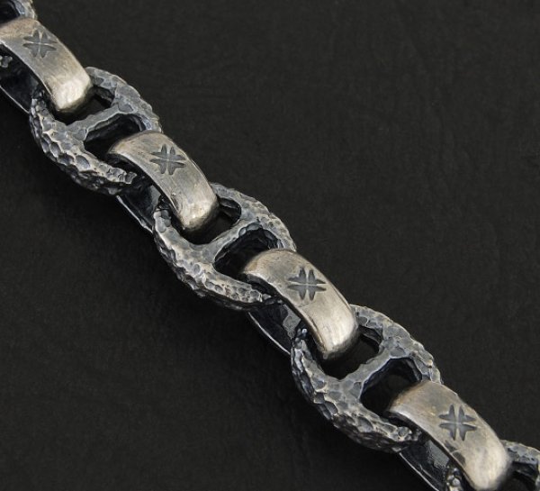 画像3: Half H.W.O & Chiseled Anchor Links Necklace (3)