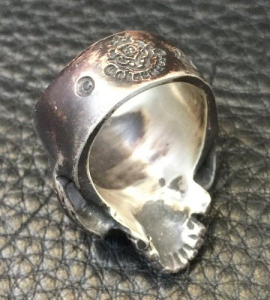 画像5: Medium Large Skull Ring Without Jaw (5)