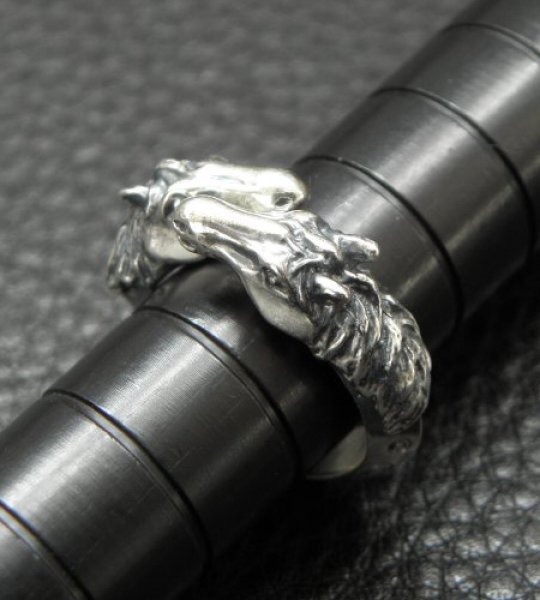 画像6: Horse Triangle Wire Bangle Ring (6)