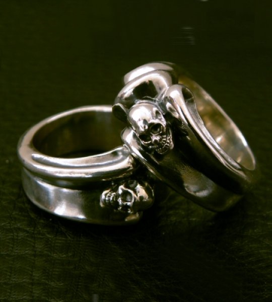画像12: Skull On Gothic Ring (12)