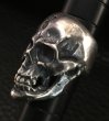 画像8: Medium Large Skull Ring with Jaw (8)