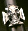 画像12: Skull Iron Cross Ring (12)