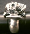 画像11: Skull Iron Cross Ring (11)