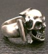 画像7: Skull Iron Cross Ring (7)