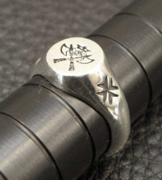画像5: Battle-Ax Small Signet Ring (5)