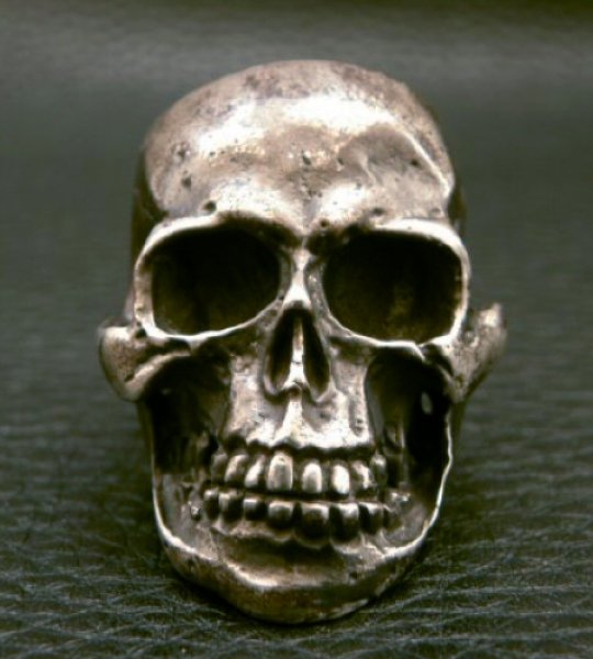 画像3: Large Skull With Jaw War Ring (3)