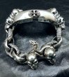 画像6: Skull Crown Watch Case Wirh Maltese Cross H.W.O & Chiseled Acchor Chain Skull Clip Watch Bands For Franck Muller (6)