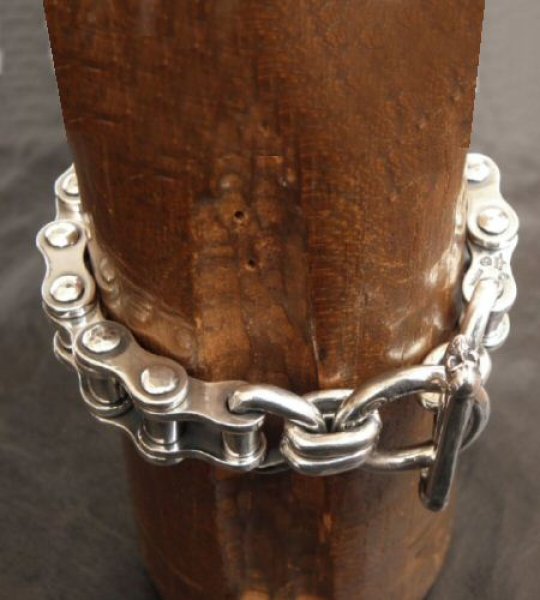 画像20: Bike Chain Heavy Wide Small Watch Bands (20)