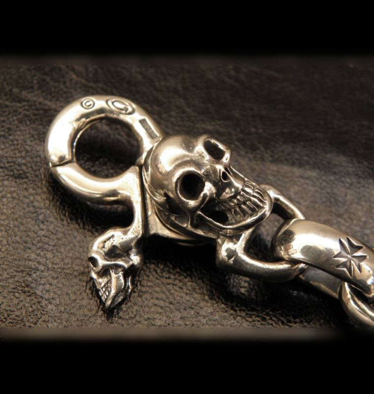Gaborartory Skull On Clip With Maltese Cross H.W.O & Smooth Anchor ...