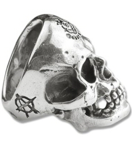 Gaboratory Xconz Collaboration Double Face Medium Lage Skull Ring